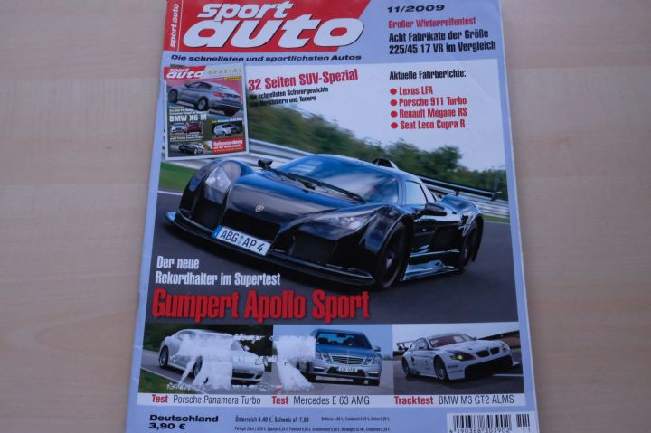 Deckblatt Sport Auto (11/2009)